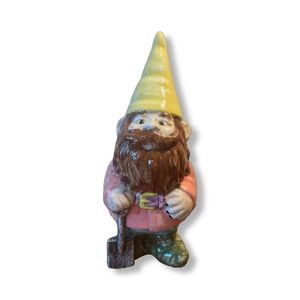 Hand-Painted Ceramic Gnome Yard Decor